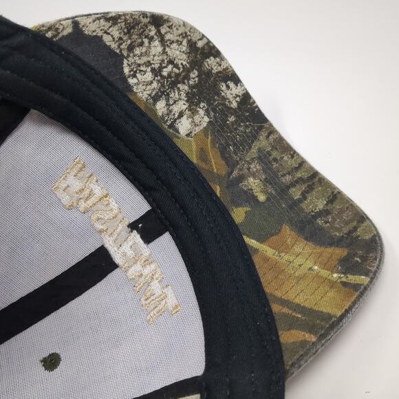 Fastenal Strapback Baseball Cap Multi One Size Adjustable Embroidered Camo - Picture 8 of 10